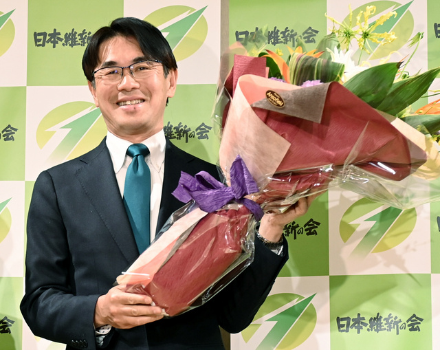 山下真の県知事就任時