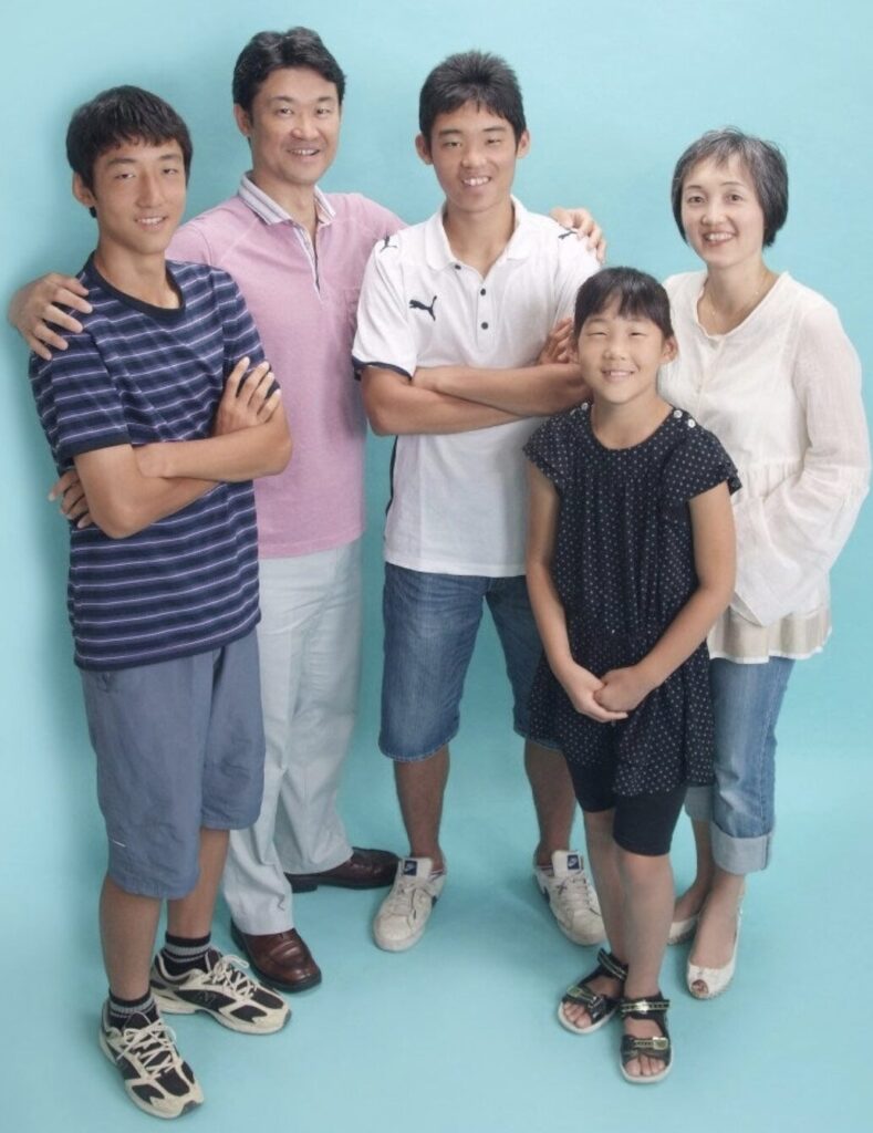 河野俊治の家族写真