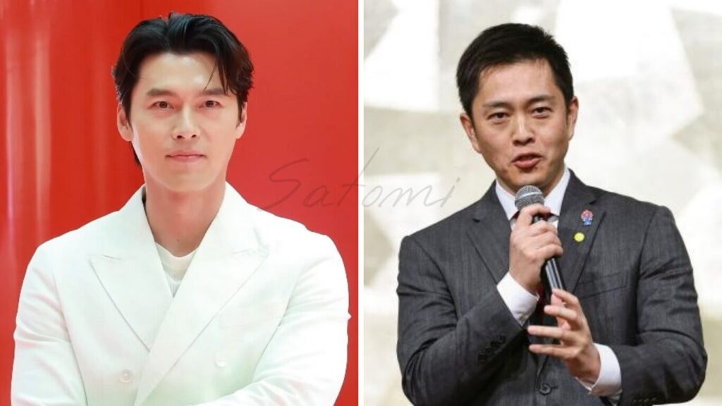 吉村洋文とヒョンビンの比較画像