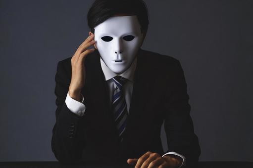 感情が読めない人物イメージ。サイコパスとの誤認を象徴