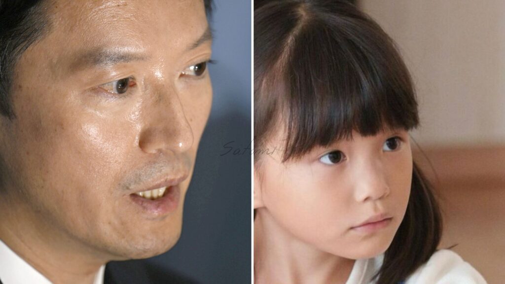 斎藤元彦とののかちゃんの斜め角度画像