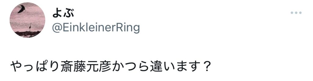 斎藤元彦のカツラ疑惑のスクリーンショット