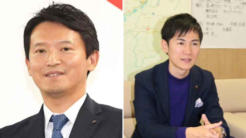 ネット上で賛否両論を受ける斎藤元彦と石丸伸二