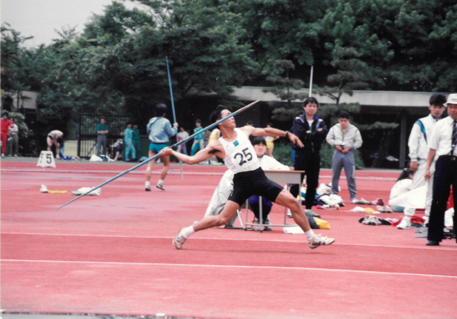 大学時代の玉木雄一郎は十種競技に挑戦