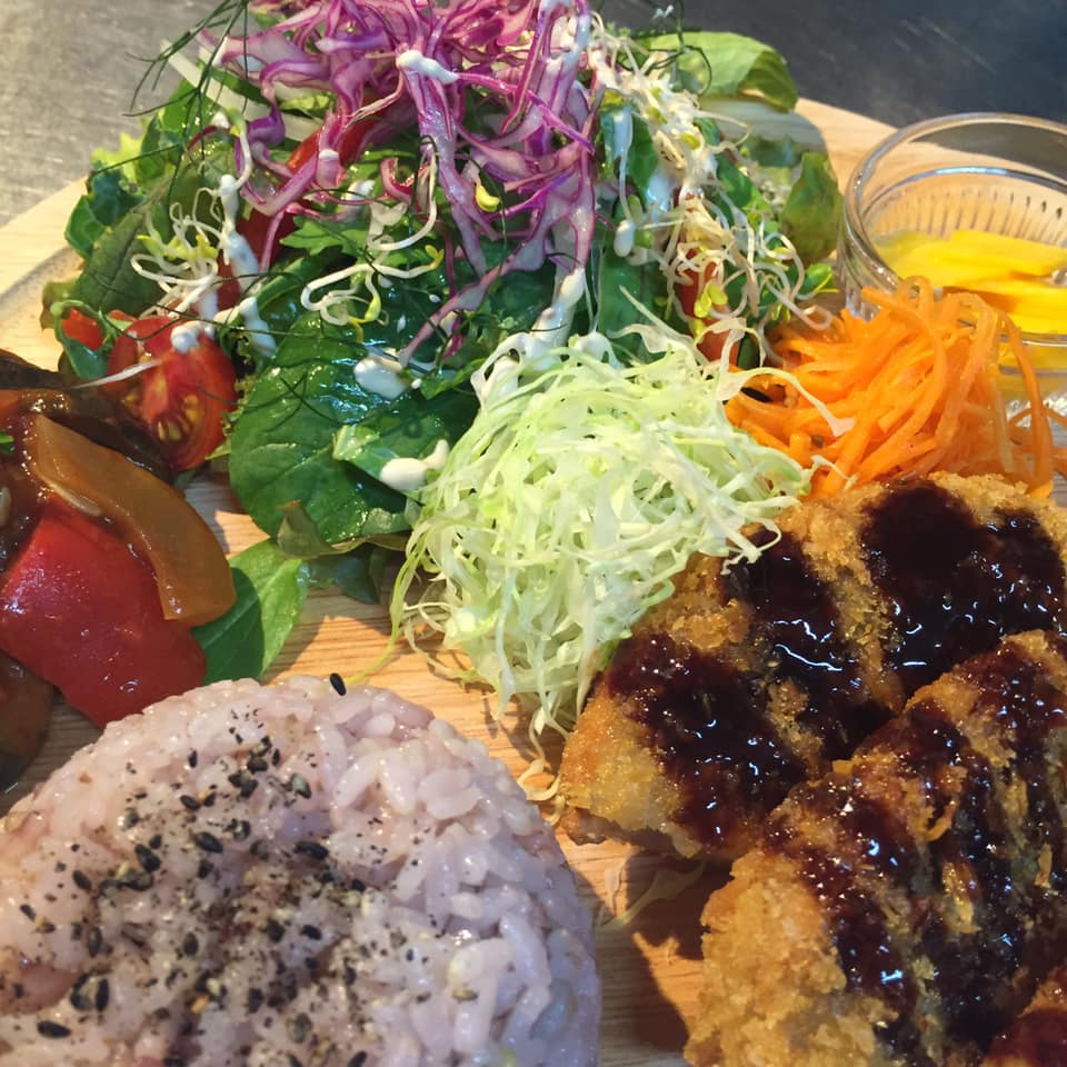 Cafe SORAのプレートランチ