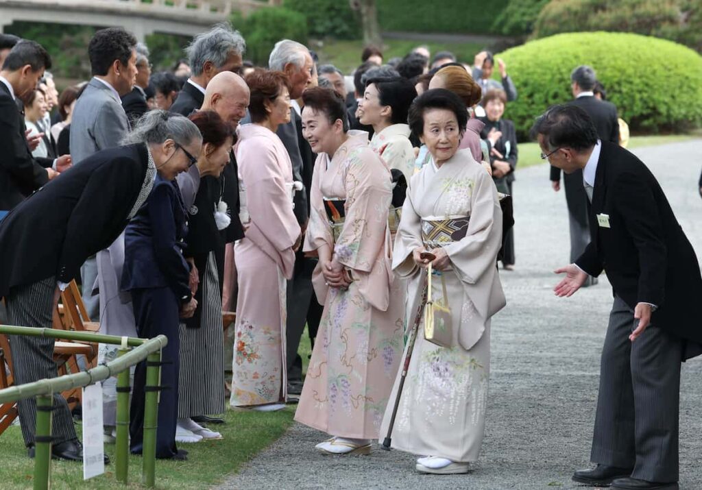 皇室行事に臨む信子さま。