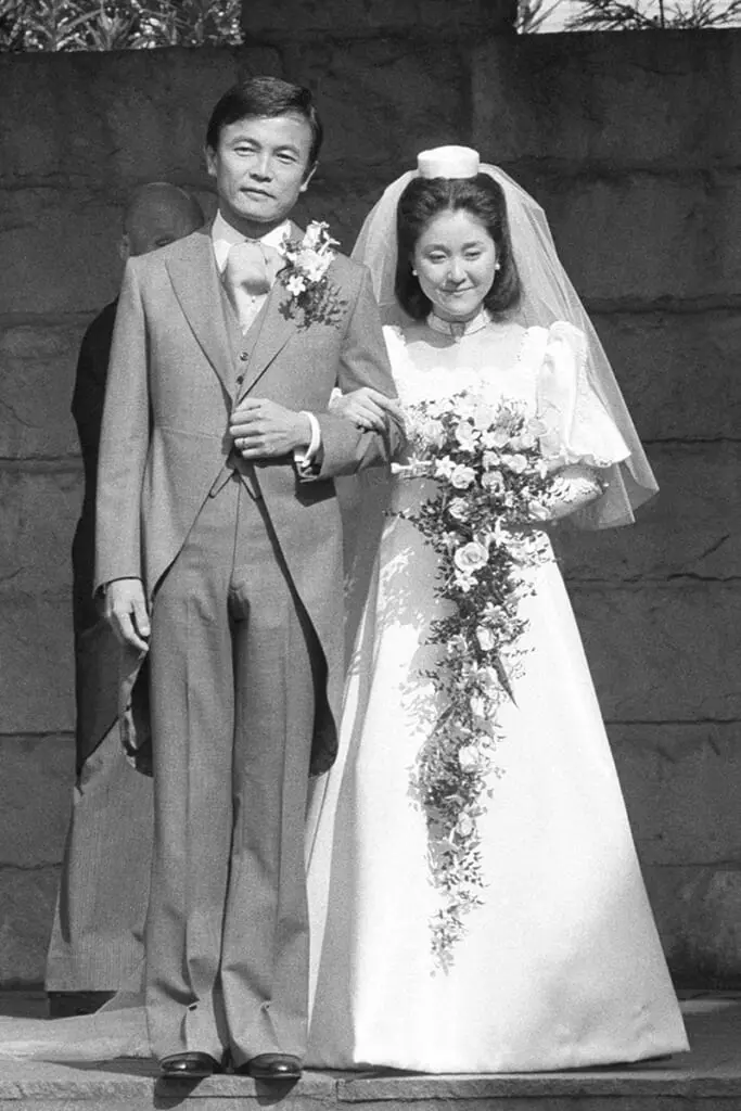 麻生太郎の結婚式