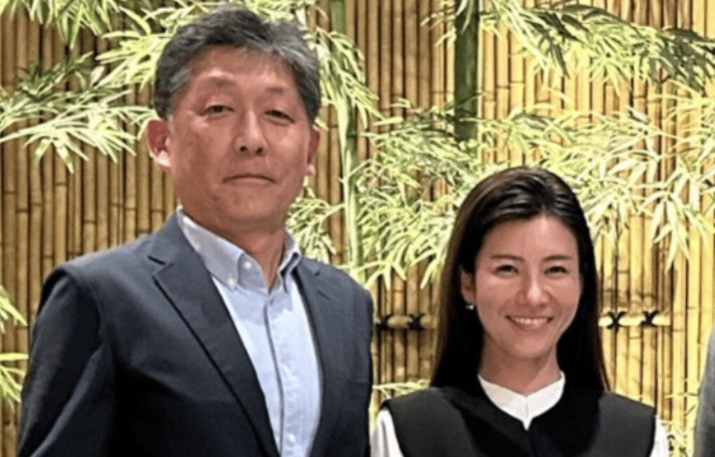 吉川里奈と夫のツーショット