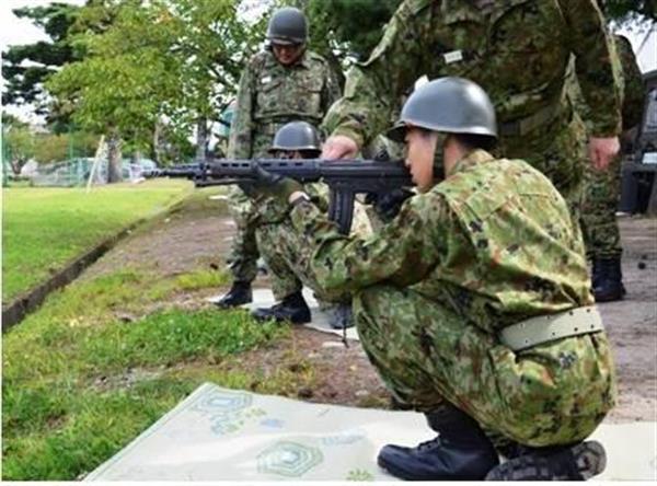 予備自衛官の実弾射撃訓練