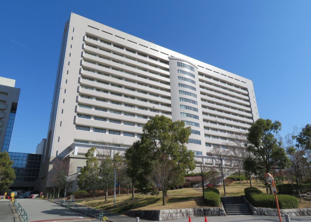 大阪大学医学部附属病院の外観