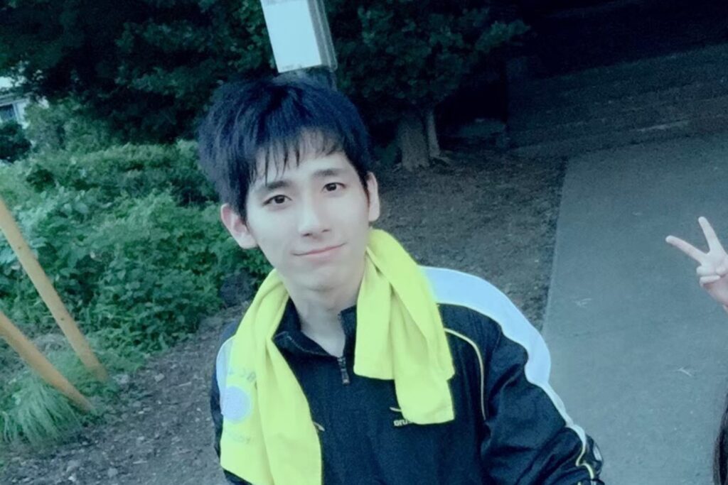大学時代の奥村よしひろ