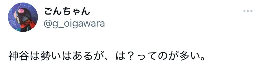 神谷宗幣に関するXスクショ