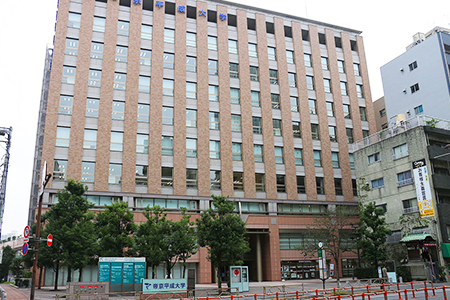 帝京平成大学の外観