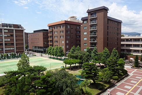 京都光華女子大学の外観