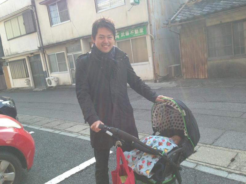 柴橋正直の長男と公園へ
