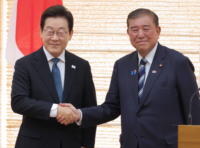 石破茂　韓国大統領