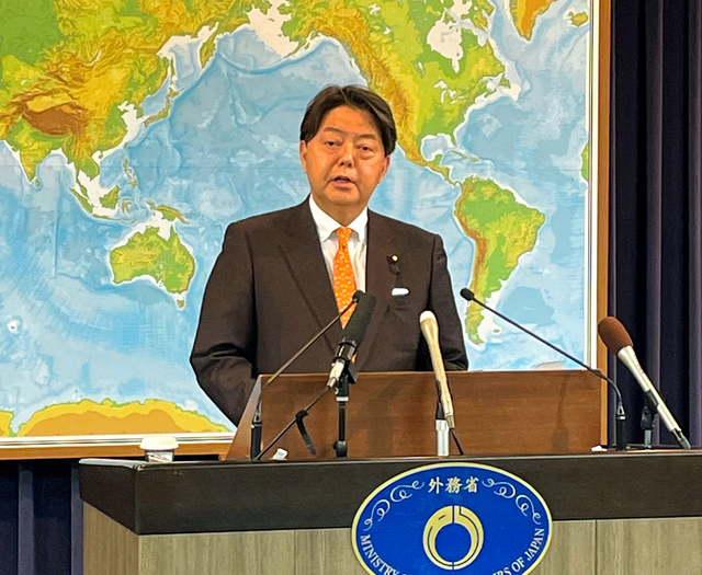 日中友好議員連盟会長の辞任会見