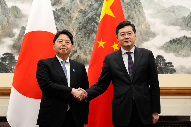 外務大臣時代には訪中