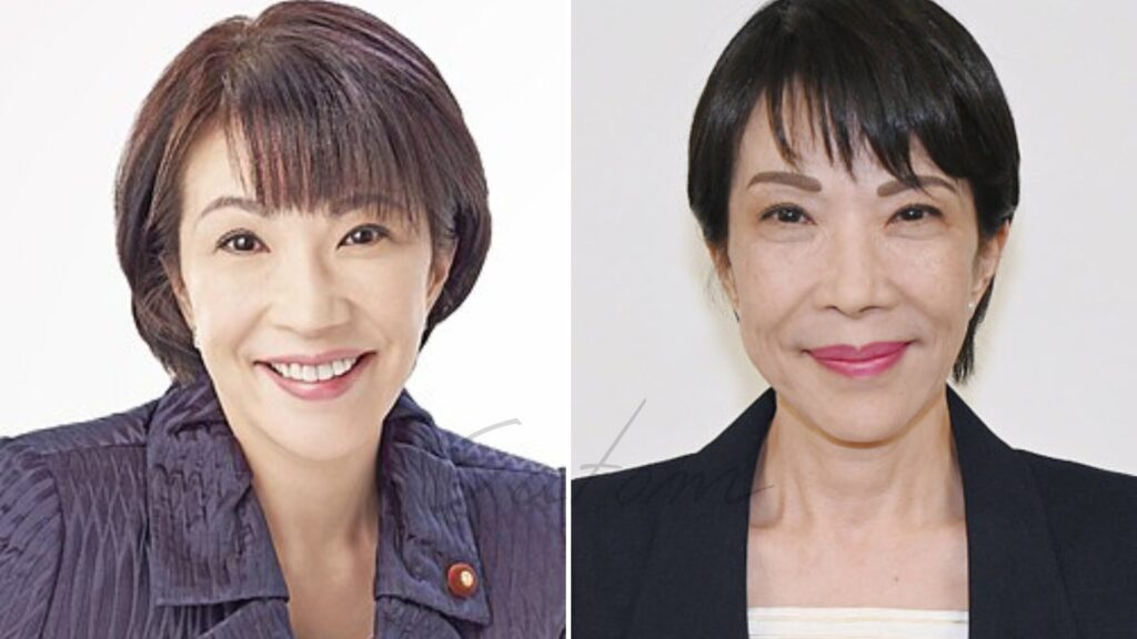 高市早苗の鼻の比較画像