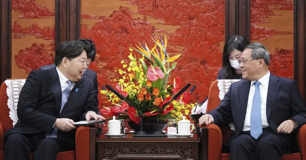 中国が林芳正外相を歓待
