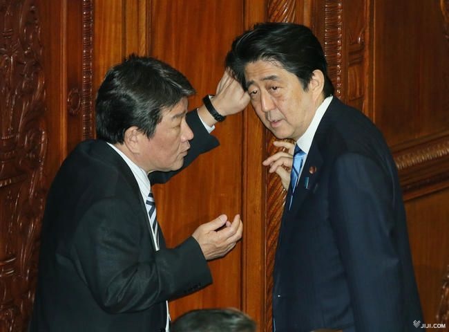 安倍晋三と茂木敏充