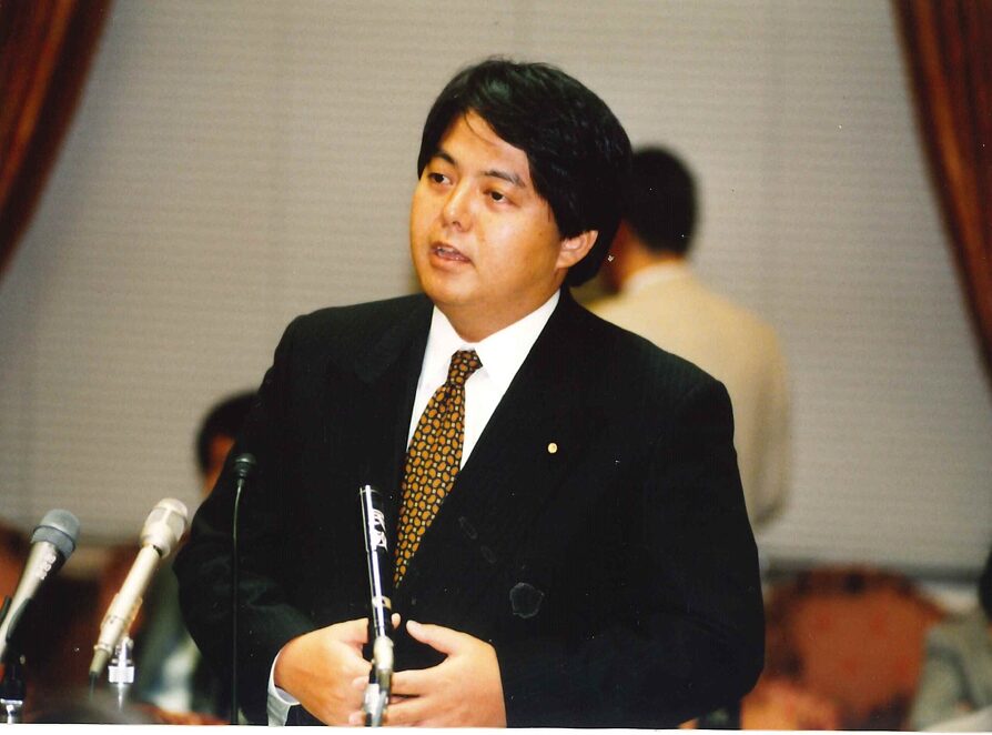 初当選時の林芳正