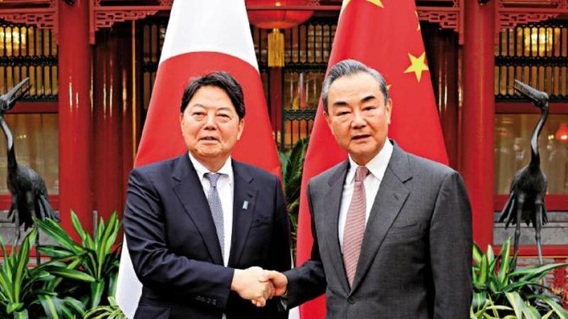 林芳正　訪中