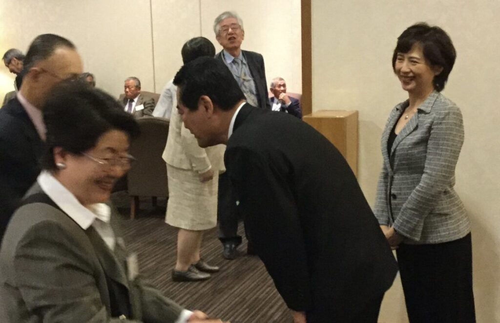牧野京夫と妻?