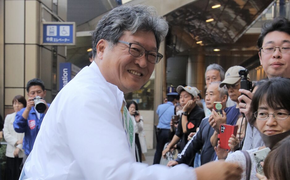萩生田光一　街頭演説