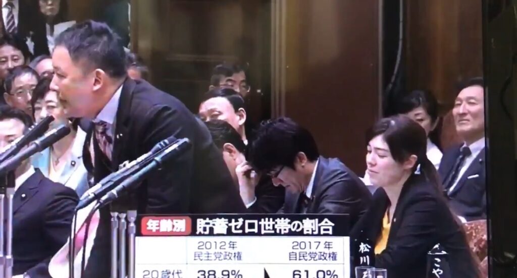 国会での小野田紀美の顔の変化