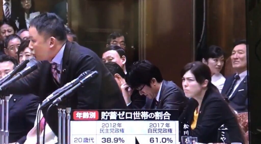 国会での小野田紀美の顔の変化