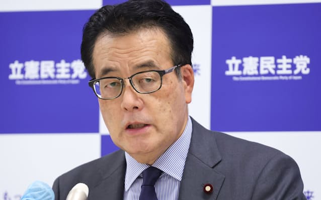 立憲民主党の岡田克也氏