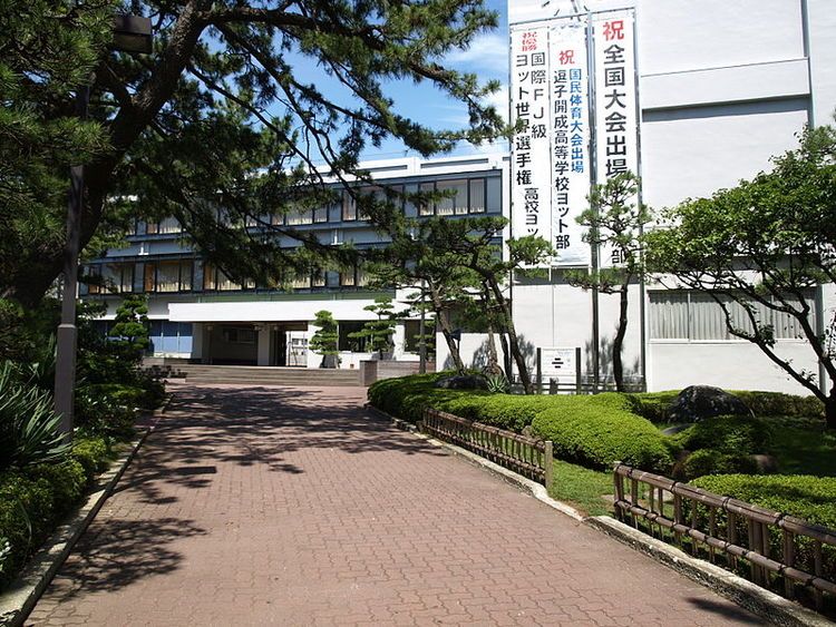 伊豆開成高校の外観