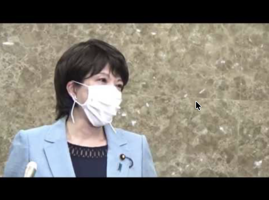 総務省動画チャンネル「高市総務大臣記者会見」の動サムネイル